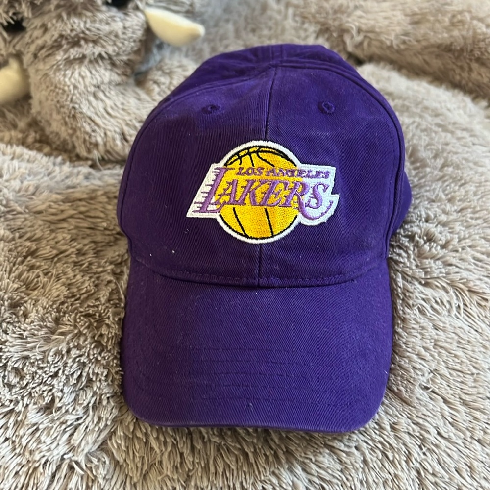 Lakers infant hat